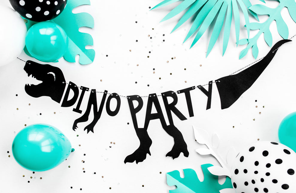Dino Party Buchstabengirlande 90cm