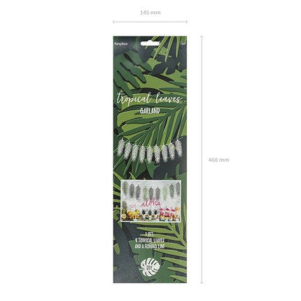 Hawaii Girlande Palmblatt 1,25cm