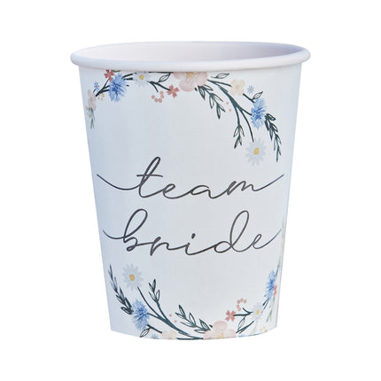 Becher Team Bride 255ml 8 Stk.