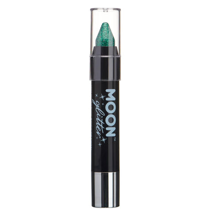 Moon Glitter Holographic Body Crayons Grün 3.2g