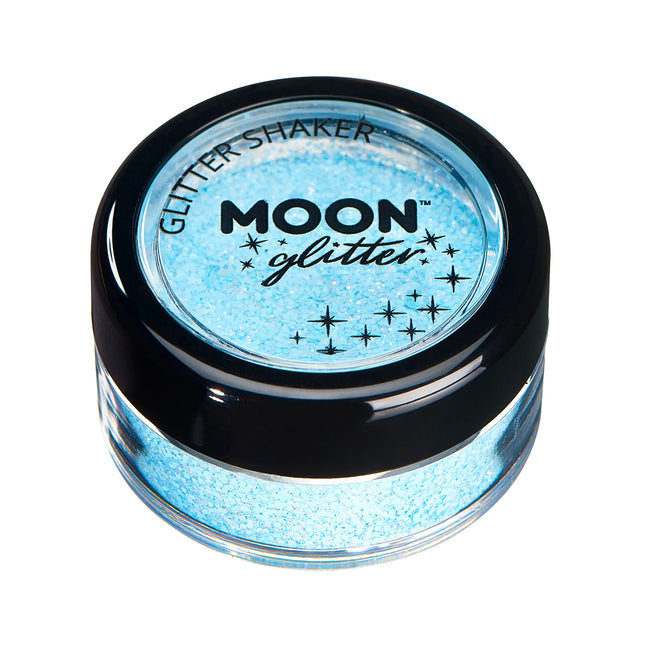 Moon Glitter Pastell Glitter Shaker Baby Blau 5g