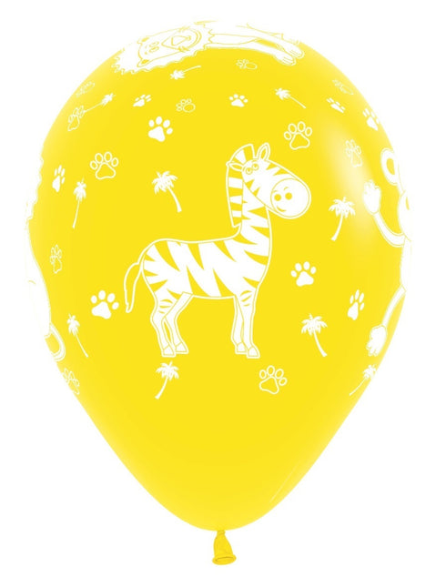 Ballons Dschungel Tiere Mode Mix 30cm 25Stk