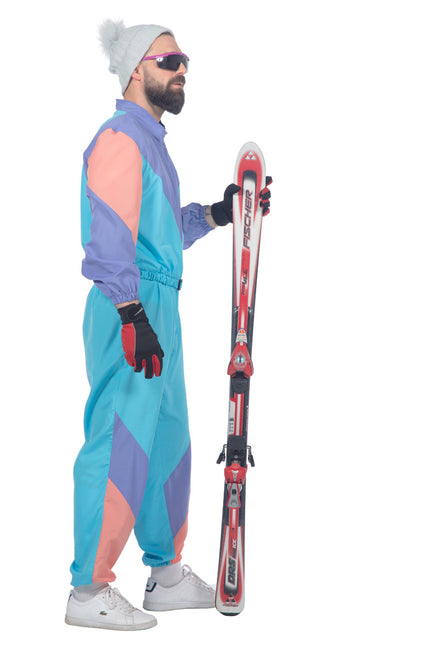 Herren-Retro-Ski-Anzug