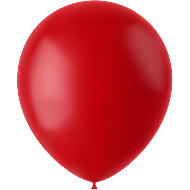 Rote Luftballons Rubinrot 33cm 100 Stk.