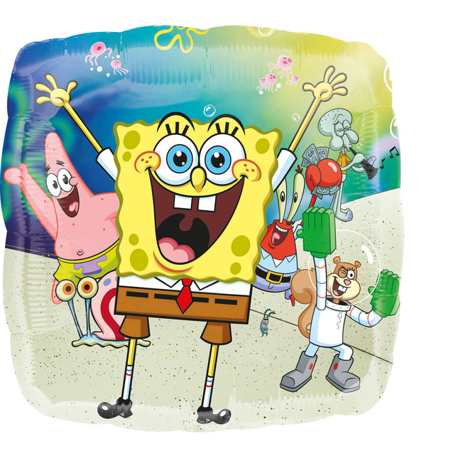 SpongeBob Helium Ballon 43cm leer