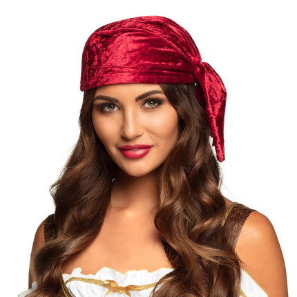 Rotes Piratenbandana