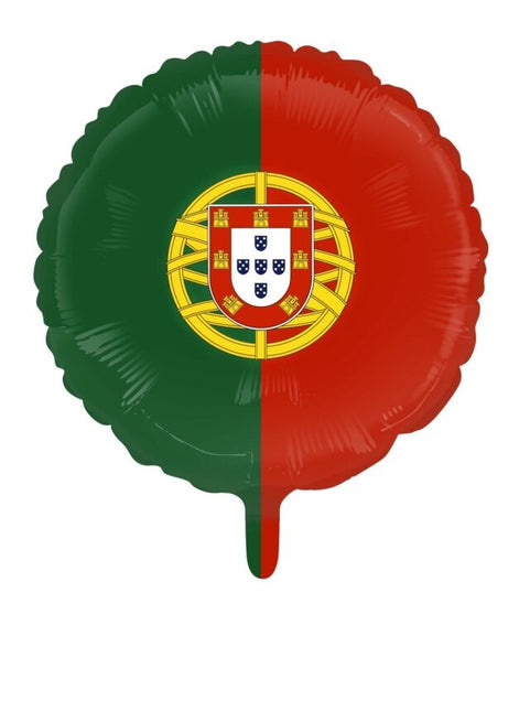 Portugal Helium Ballon Leer 45cm