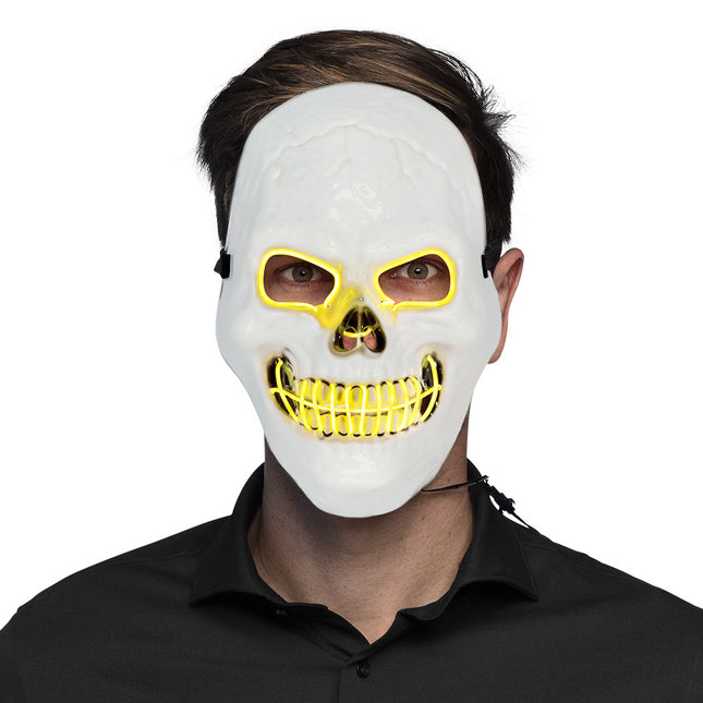 Halloween Led Maske Killer Schädel