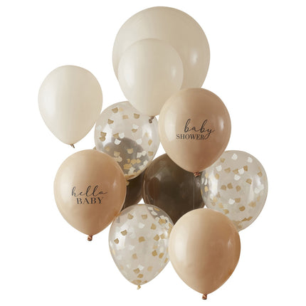 Luftballons Set Baby Shower 30cm