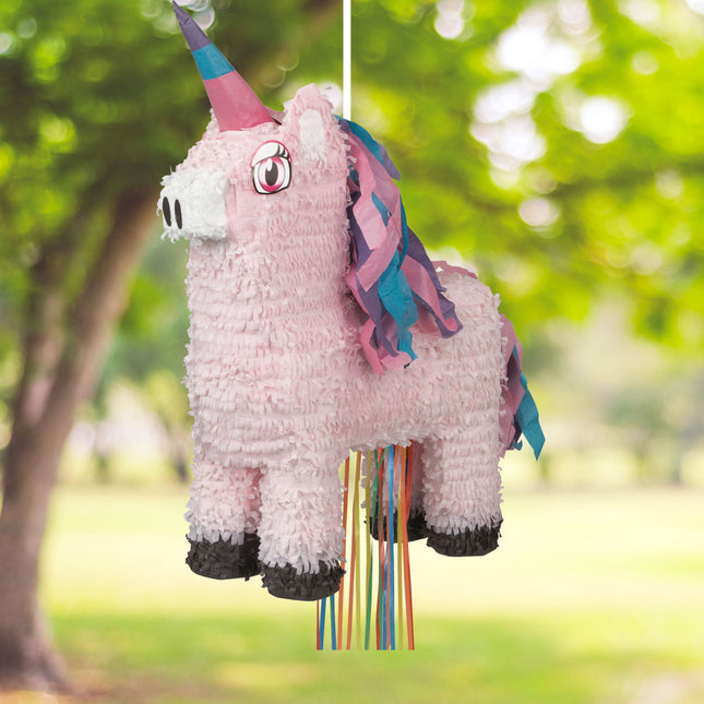 Pinata Rosa Einhorn 55cm