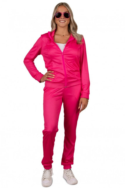 Trainingsanzug Damen Neon Pink