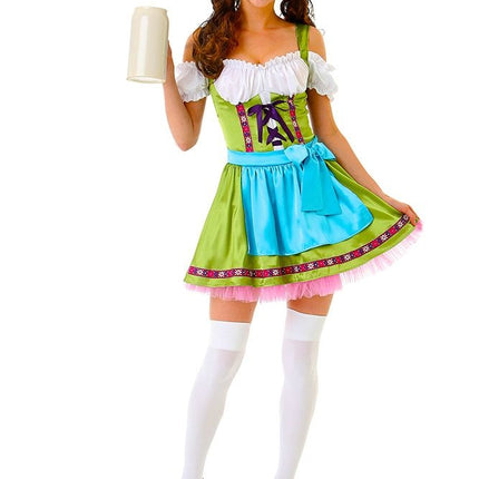 Dirndlkleid Oktoberfest Bunt