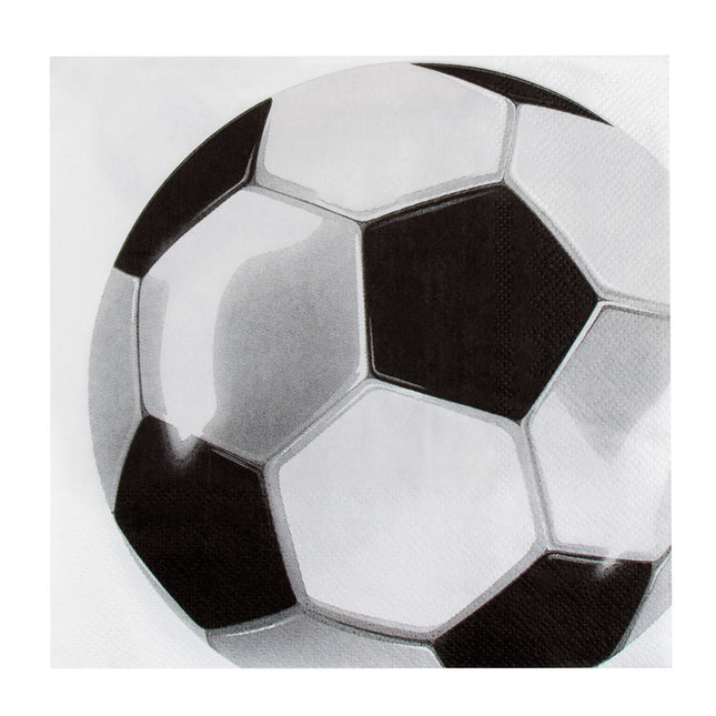 Servietten Fußball Papier 33cm