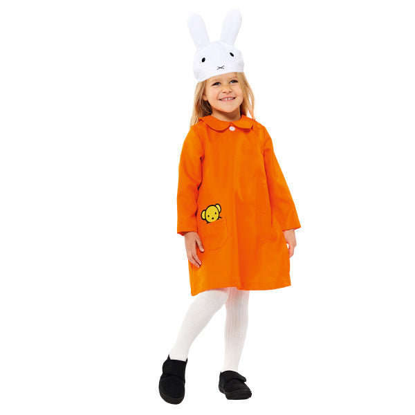 Kinderkostüm Miffy Orange Kleid