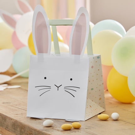 Ostern Partytaschen Hase 17cm 5Stk