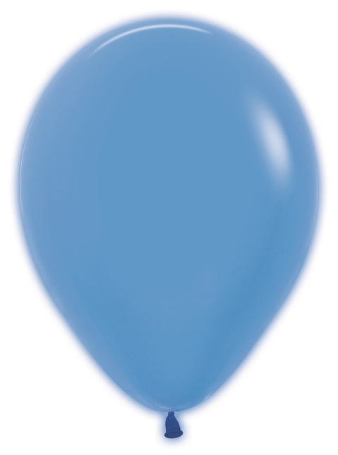 Ballons Neon Blau 30cm 50Stk