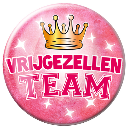 Button Bachelorette Team Frau 10,2cm