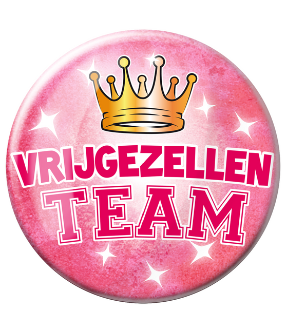 Button Bachelorette Team Frau 10,2cm