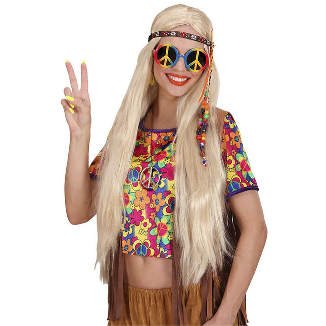 Hippie 60S Halskette Frieden