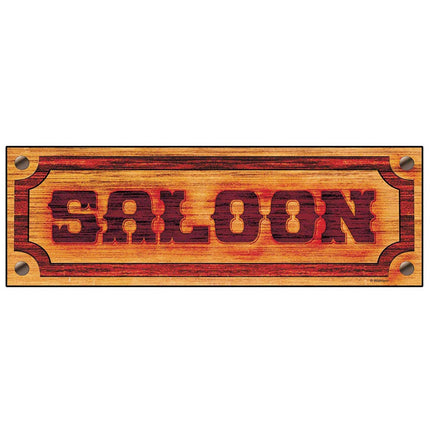 Türschild Saloon