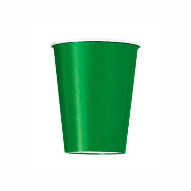 Grüne Becher 266ml 14Stk.