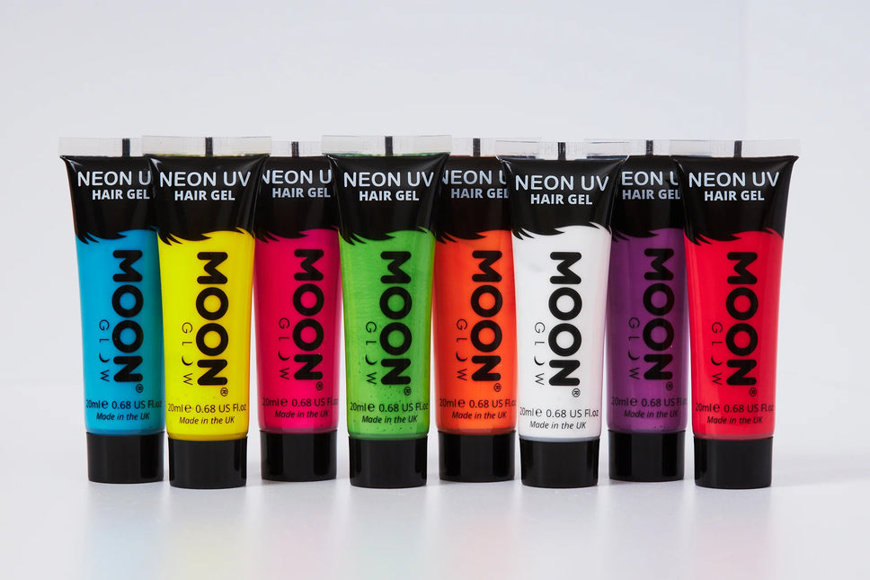 Moon Glow Neon UV Haargel Intensives Blau 20ml