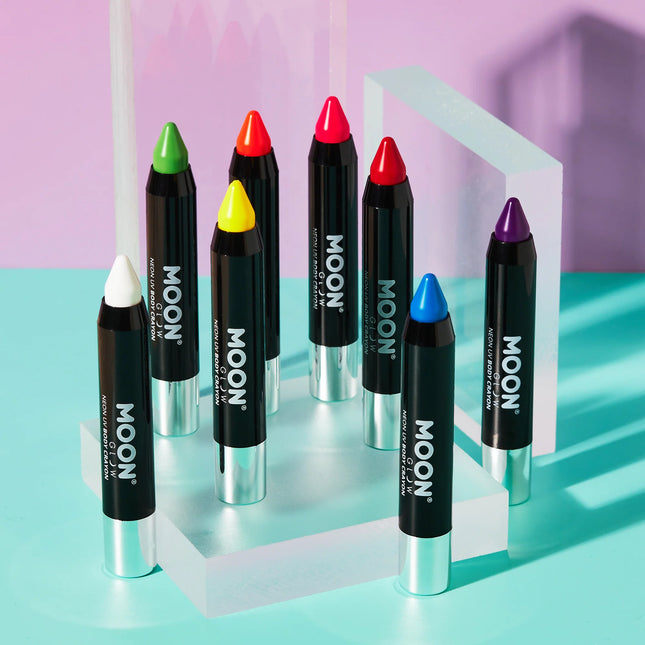 Moon Glow Pastel Neon UV Body Crayons Pastellgelb 3.2g