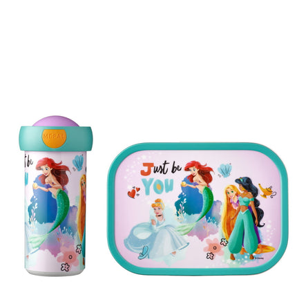 Lunch-Set Schulbecher und Lunchbox Disney Princess