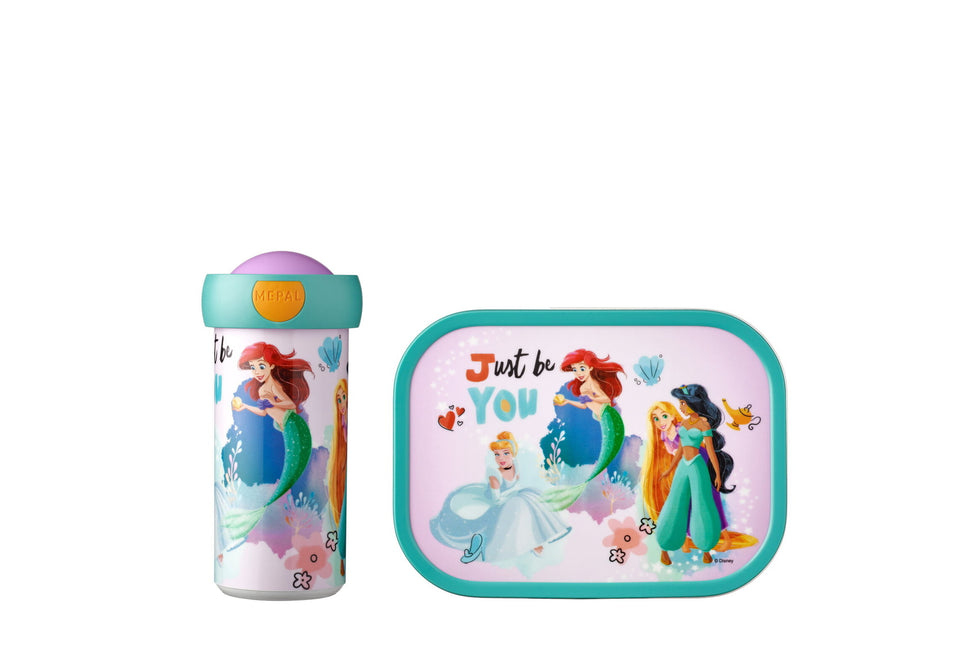 Lunch-Set Schulbecher und Lunchbox Disney Princess