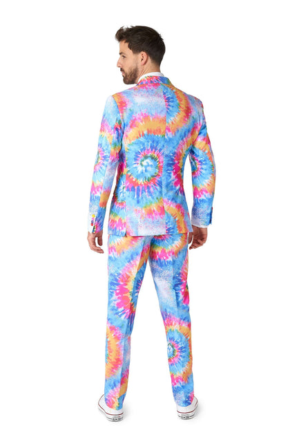 Regenbogen Hippie 60s Anzug Männer OppoSuits