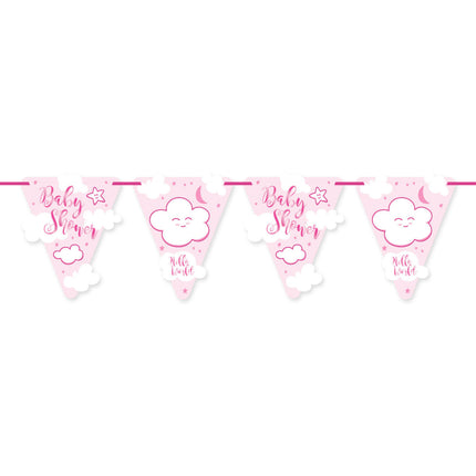 Baby Shower Girl Girlanden 6m