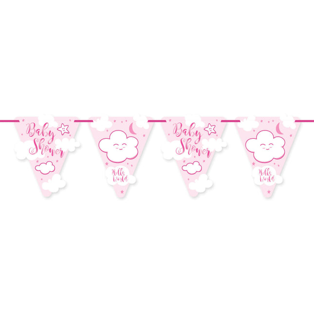 Baby Shower Girl Girlanden 6m