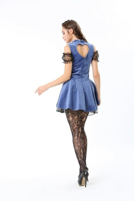 Dirndlkleid Oktoberfest Spitze Schwarz