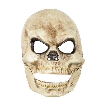 Halloween Maske Totenkopf Beweglicher Kiefer