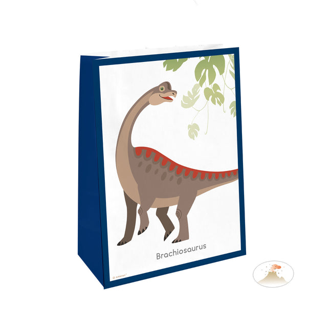 Dinosaurier Sharing Bags Aufkleber 21cm 4St.