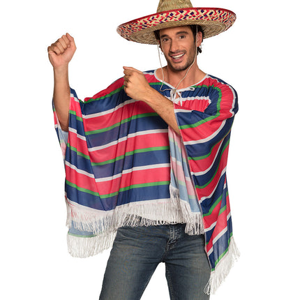 Mexikanischer Poncho Deluxe M/L