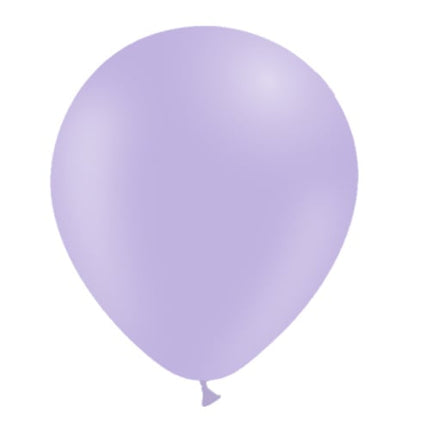 Fliederfarbene Ballons Pastell 30cm 50Stk