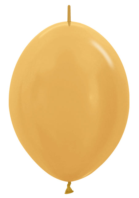 Ballons Metallic Gold 30cm 50Stk