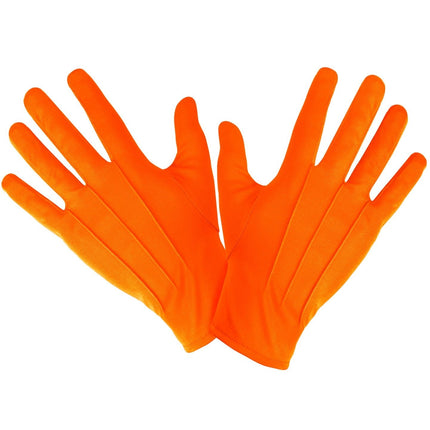 Orange Handschuhe