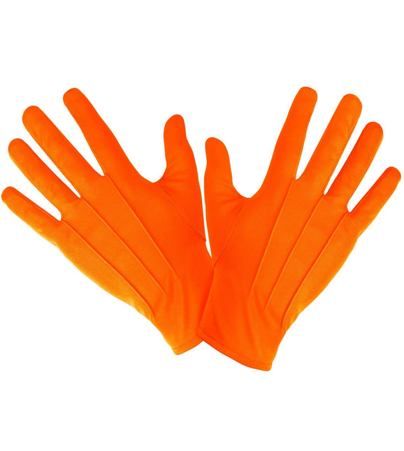 Orange Handschuhe