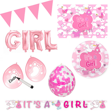 Maternity Girl Party Party Pack