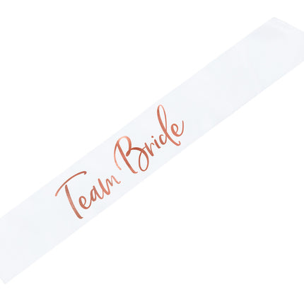 Schärpe Bachelorette Party Team Braut 75cm