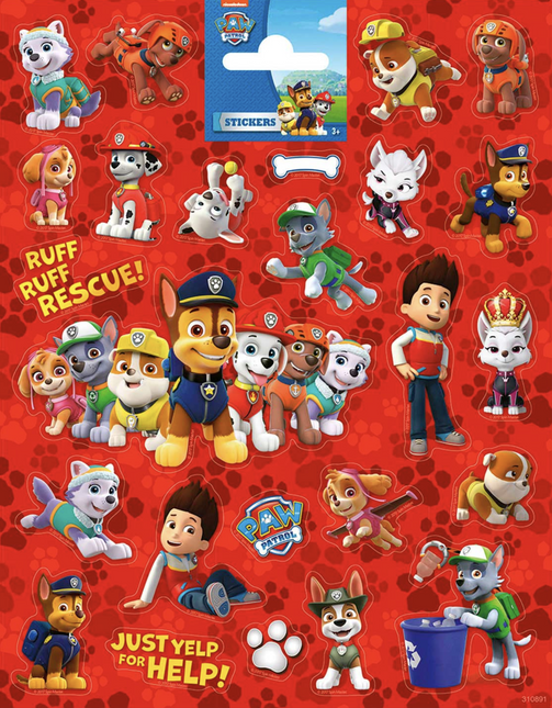 Paw Patrol Aufkleber Groß