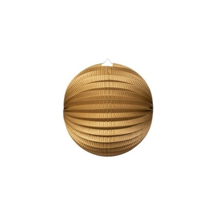 Goldene Laterne Metallic 25cm