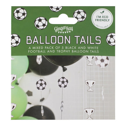 Fußball Ballonband 1m 5Stk