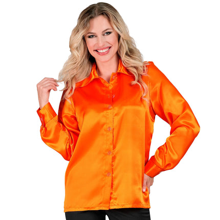 Disco 70S Bluse Orange