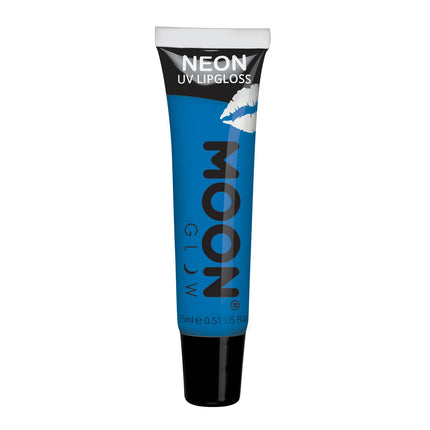 Moon Glow Neon UV Lipgloss Intense Blue Bubblegum 15ml