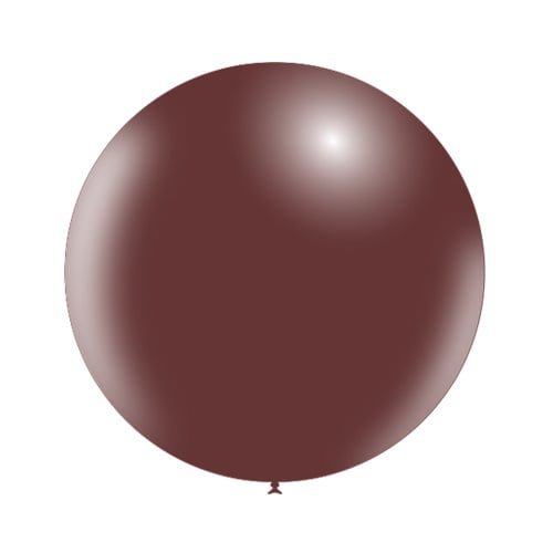 Schokoladenbrauner Riesenballon 60cm