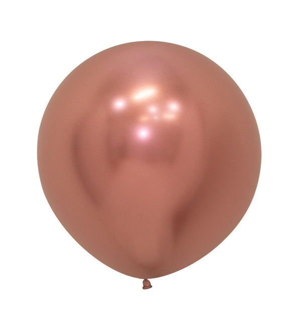 Ballons Reflex Rose Gold 61cm 3Stück