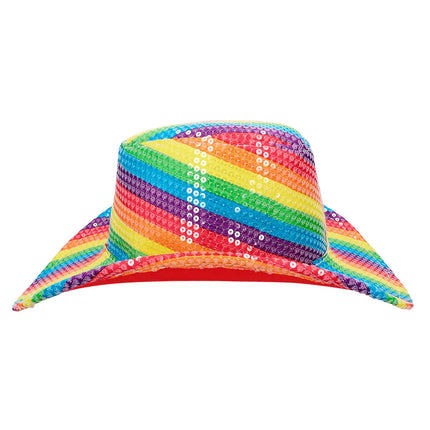 Hut Regenbogen Cowboy